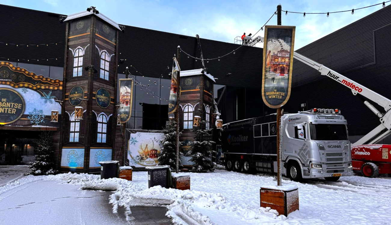 Bedrijfsdak sneeuwvrij